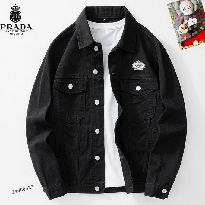 Prada Denim Jacket Mens ID:20250925-75